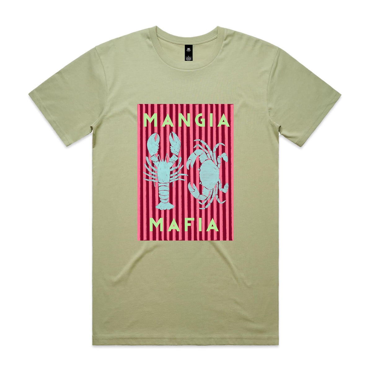 Oversize/Unisex Tee in Mangia Mafia