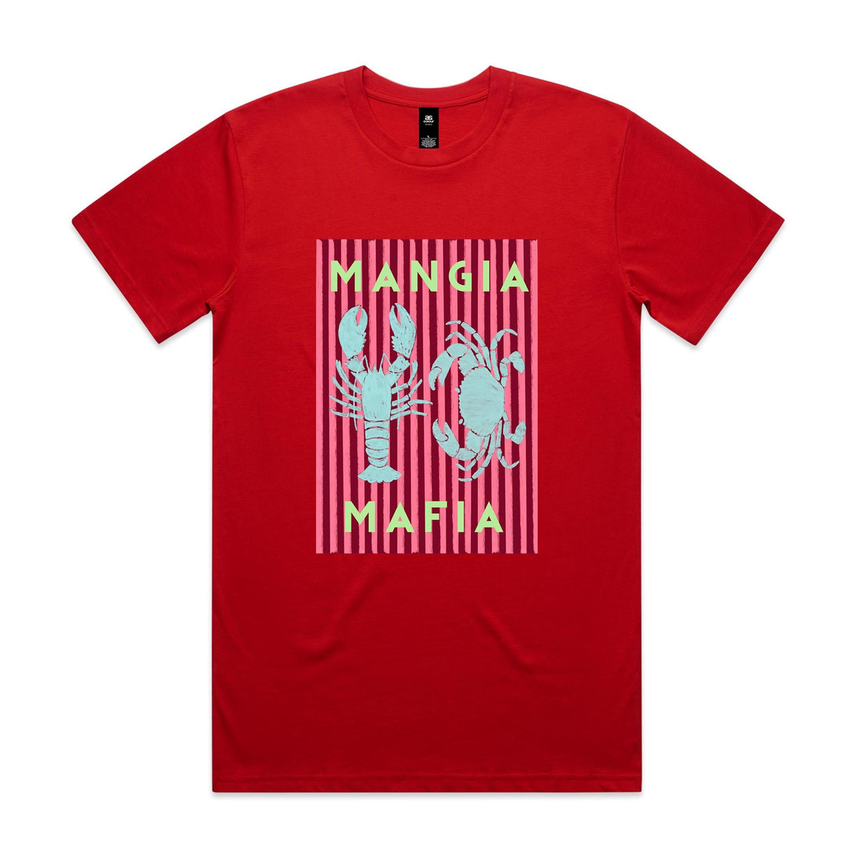 Oversize/Unisex Tee in Mangia Mafia