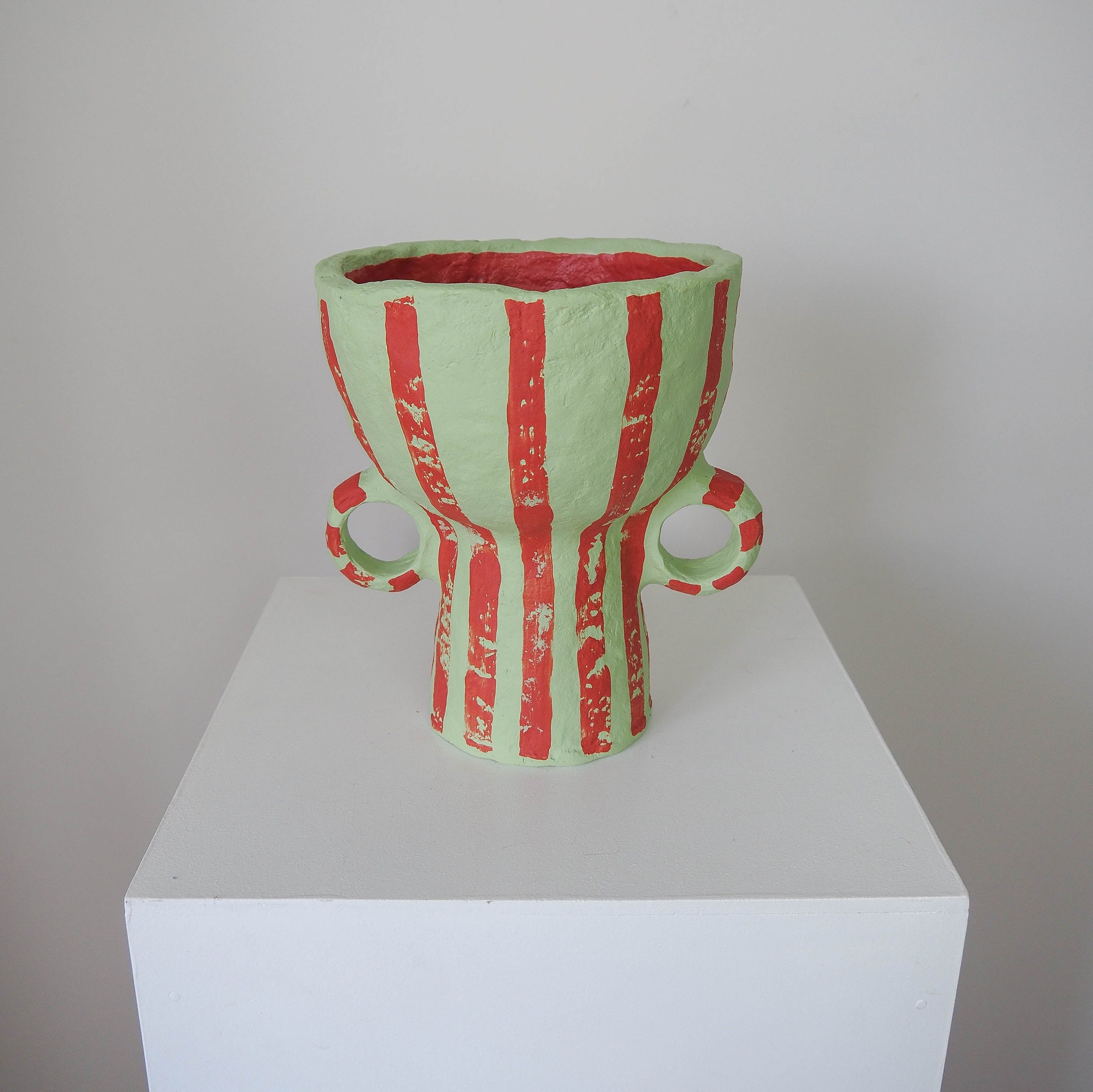 Hoop in Pistachio Stripe