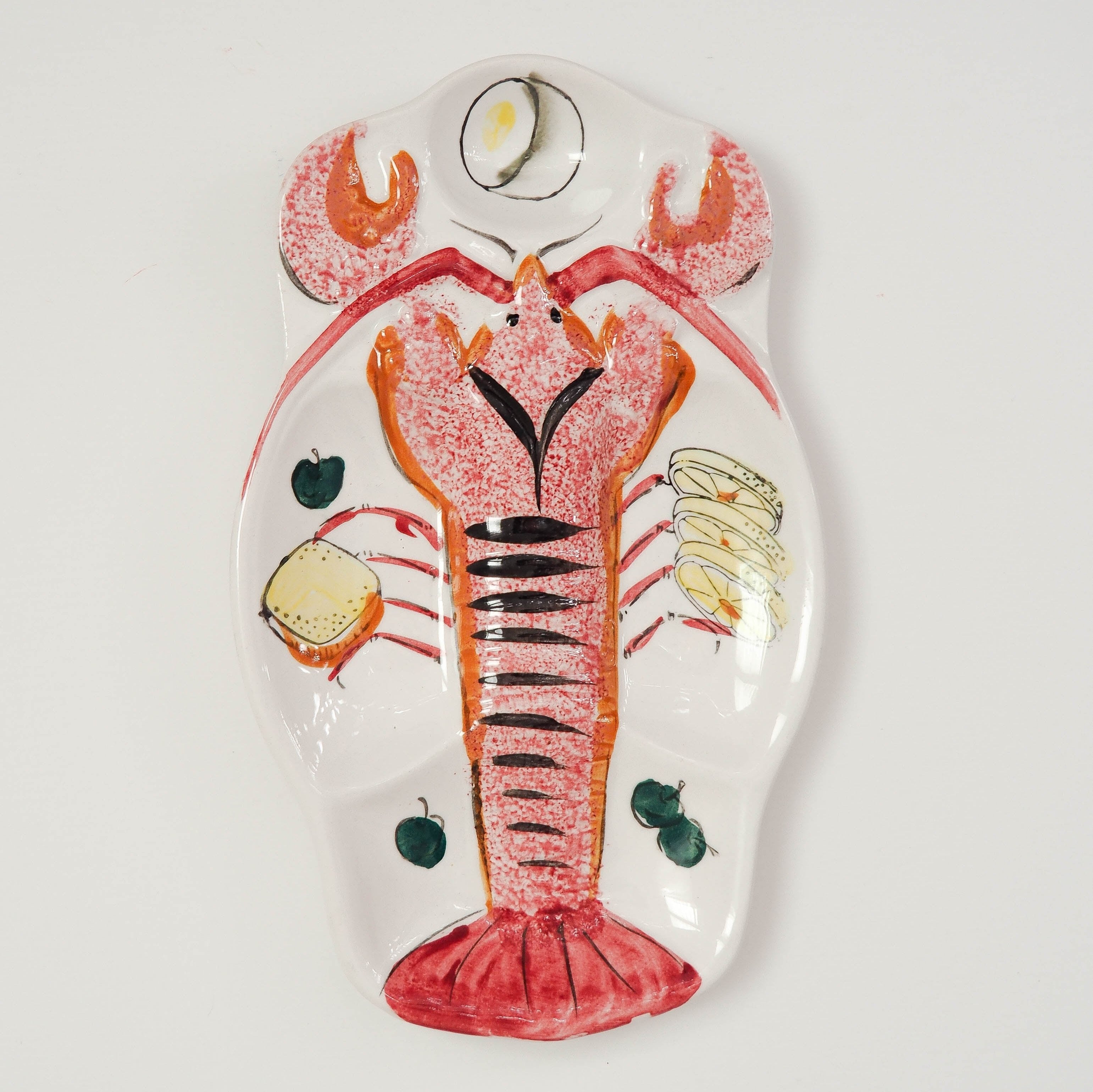 Japanese Ironstone Lobster Plate II