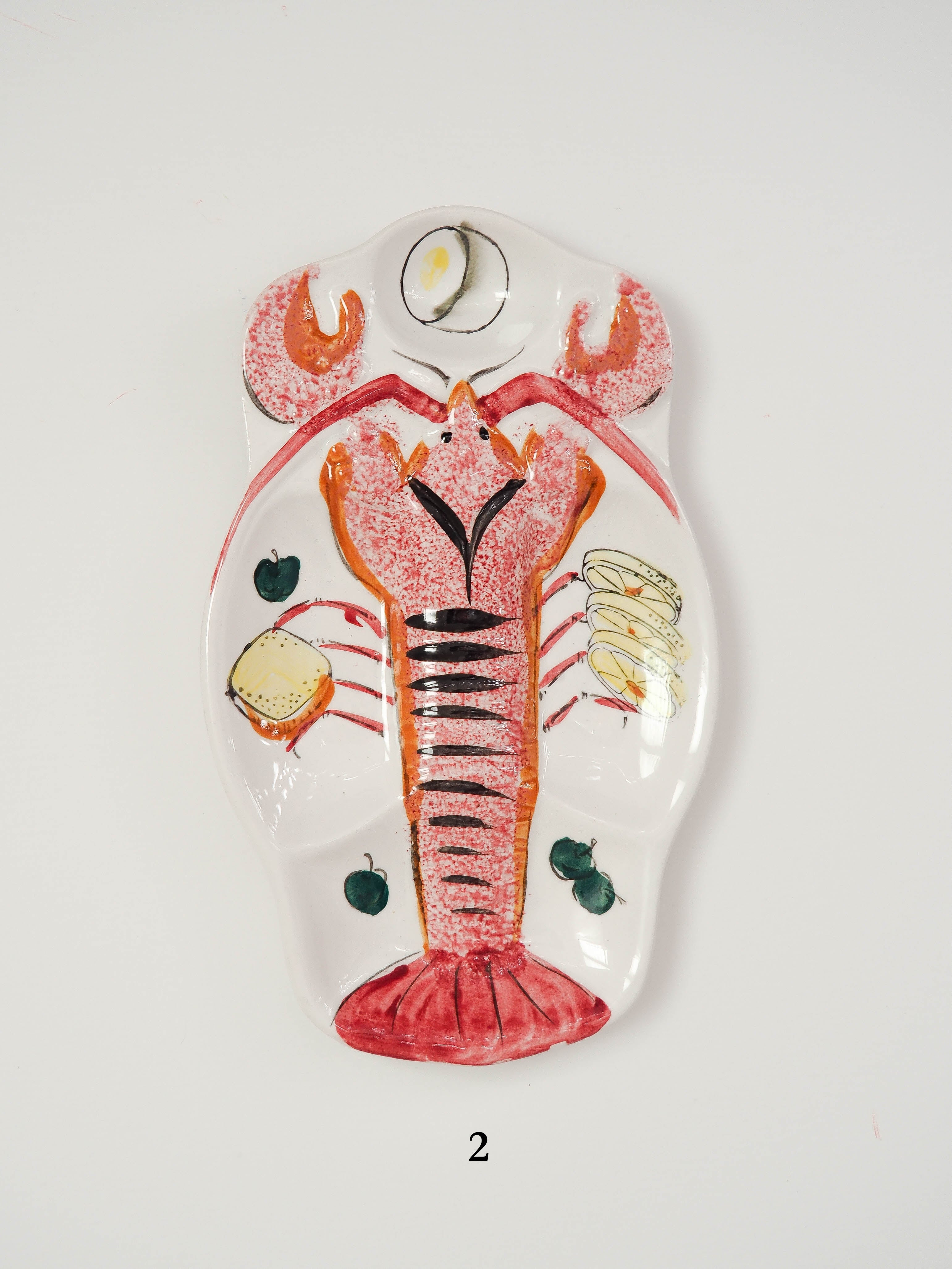 Japanese Ironstone Lobster Plate III
