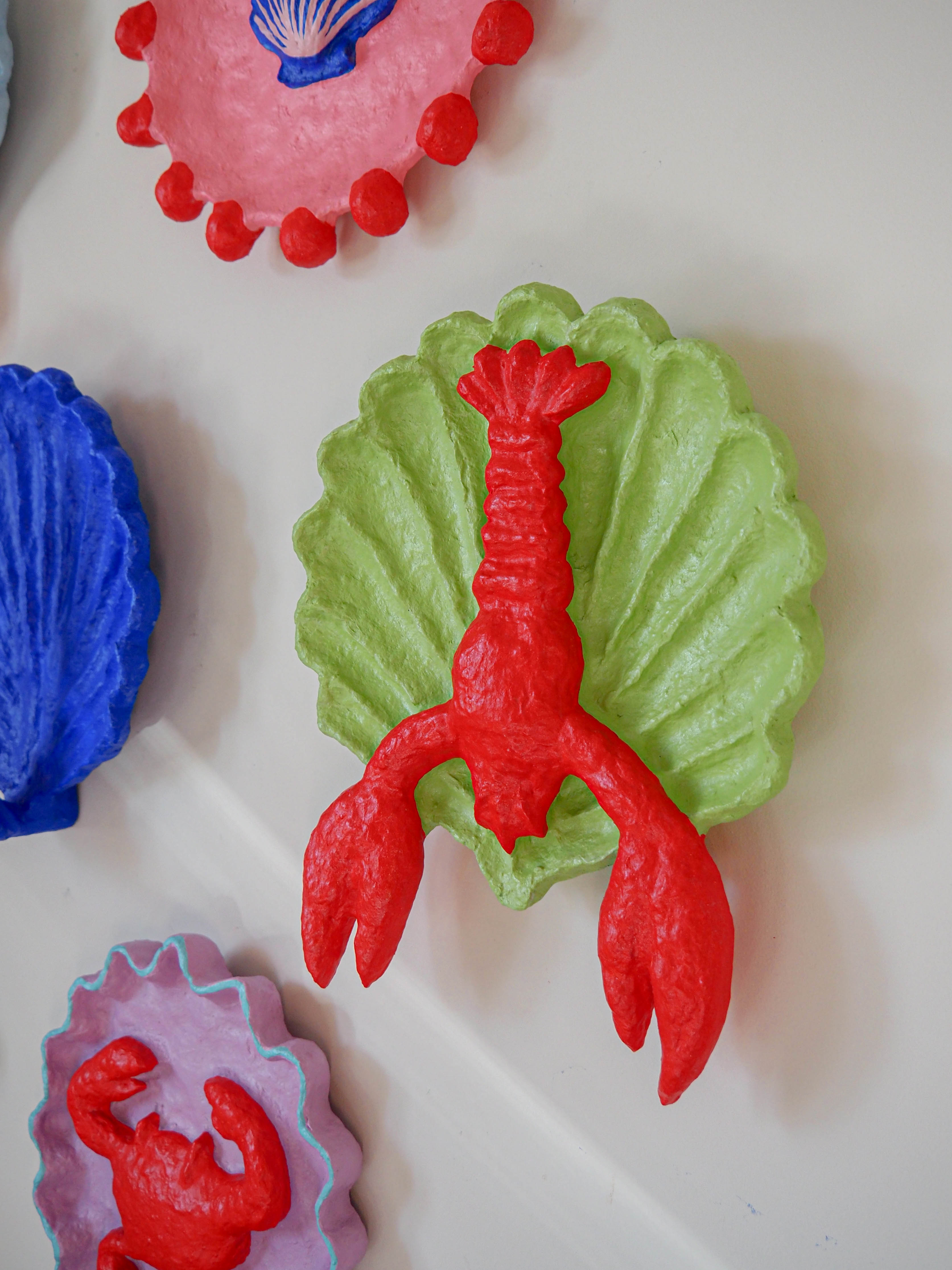 Poseidon in Seaglass