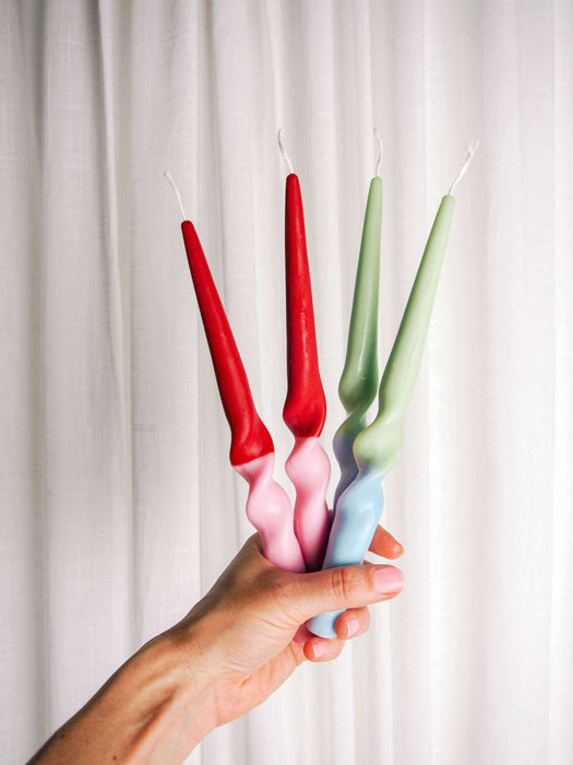 Mid-Twist Two-Tone Candle