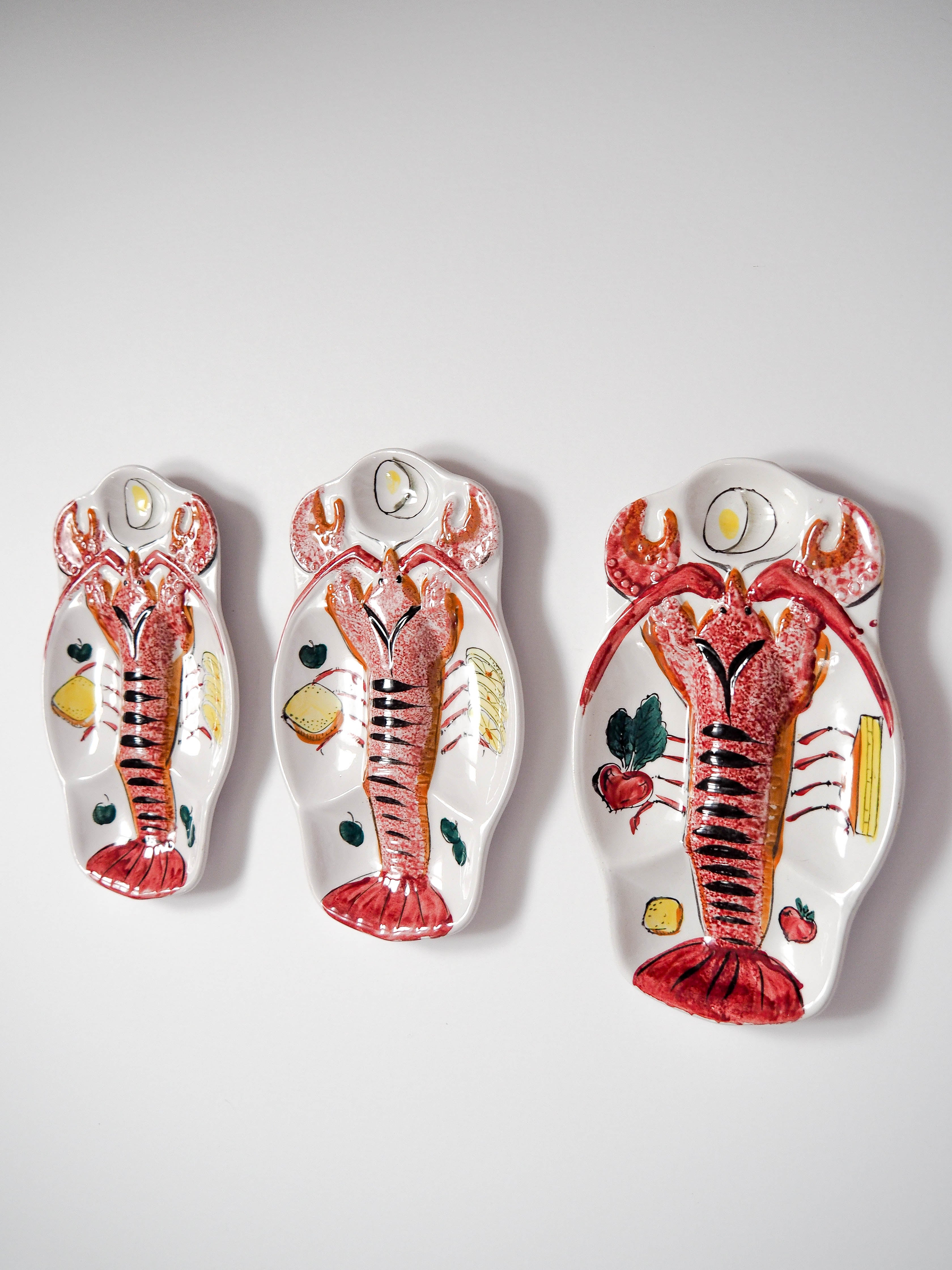 Japanese Ironstone Lobster Plate III
