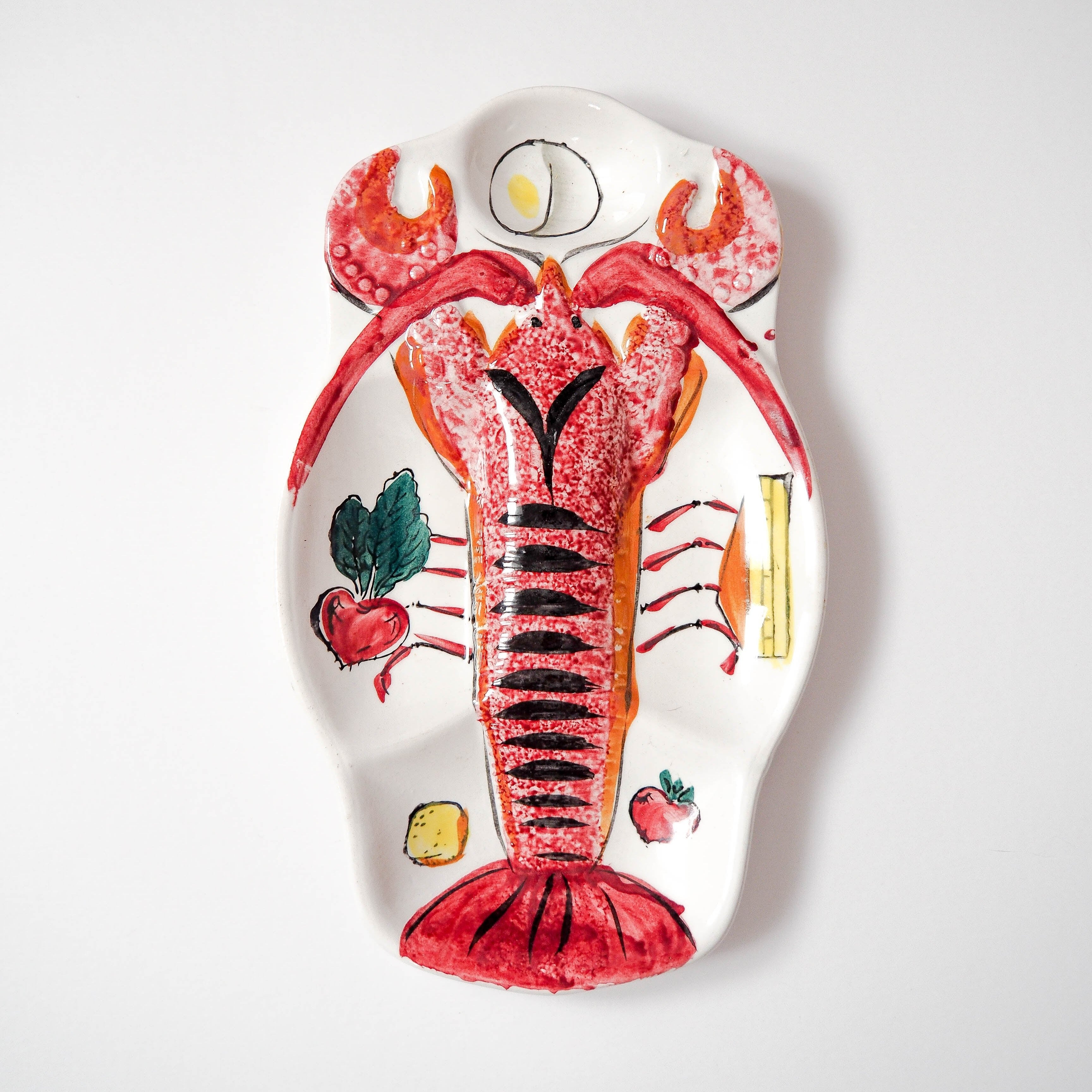 Japanese Ironstone Lobster Plate III