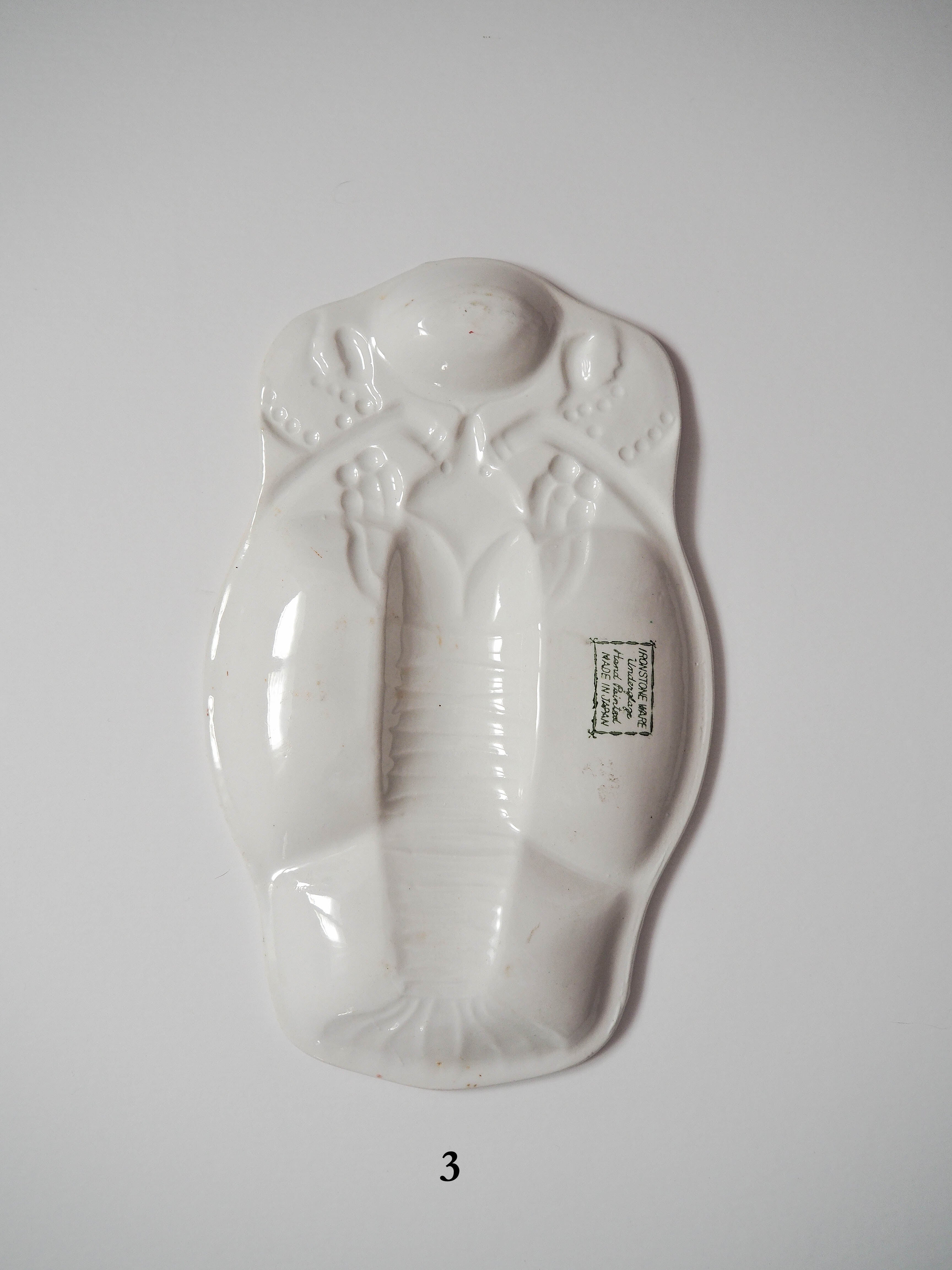 Japanese Ironstone Lobster Plate III
