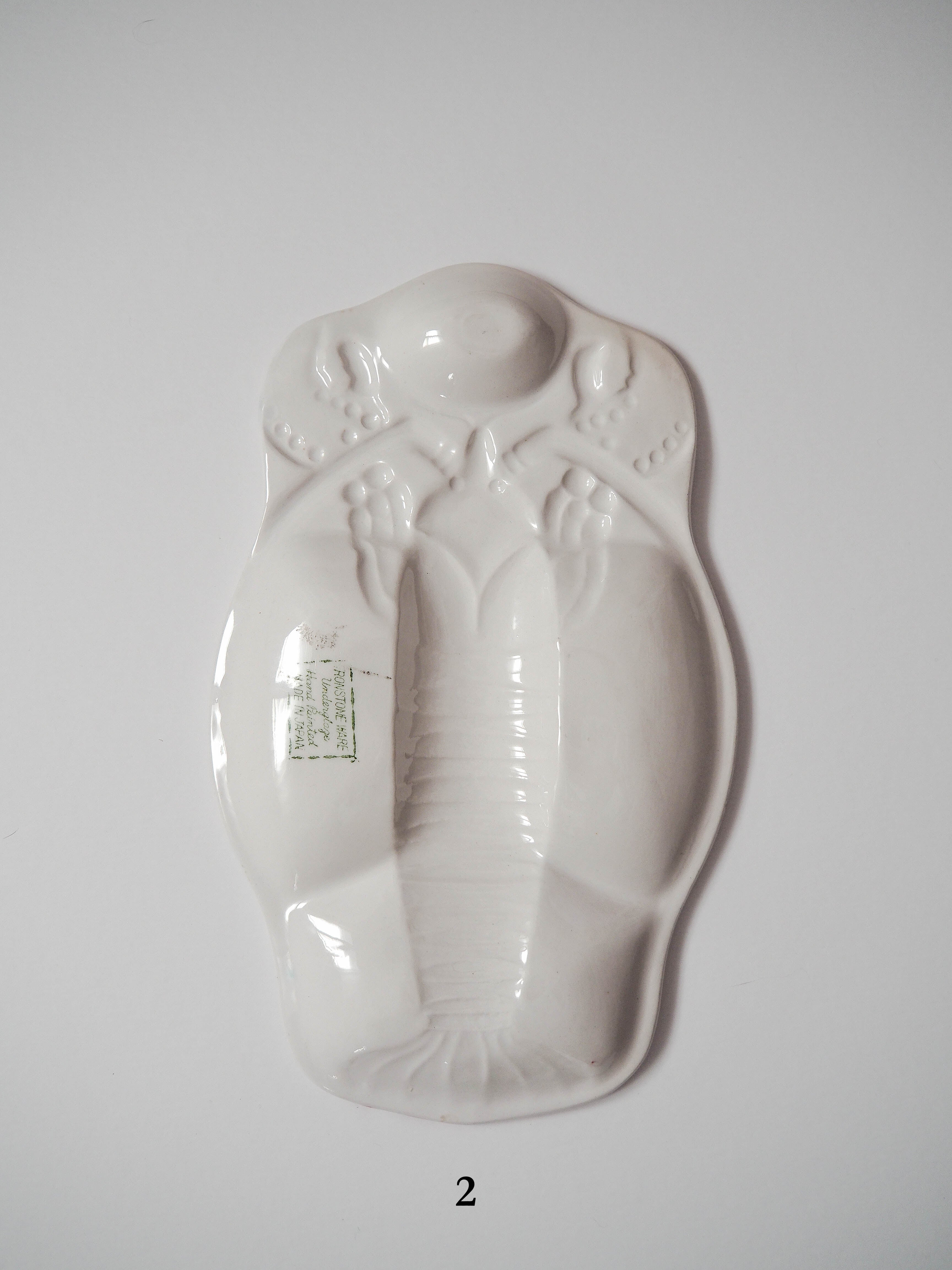 Japanese Ironstone Lobster Plate III