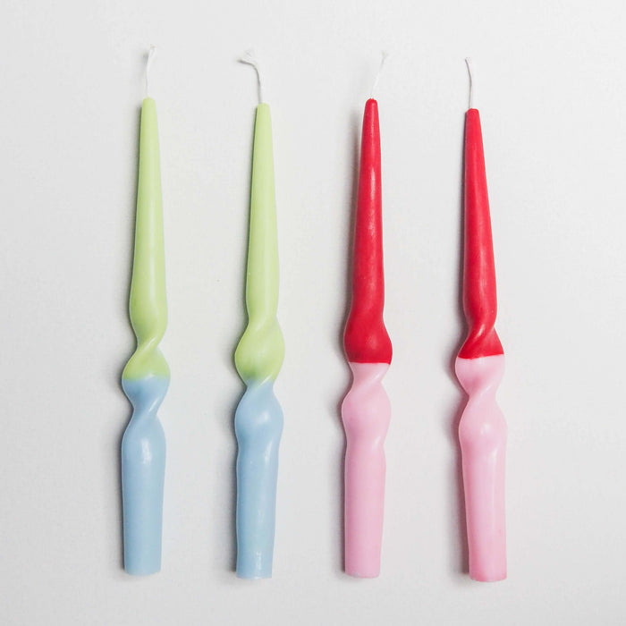 Mid-Twist Two-Tone Candle