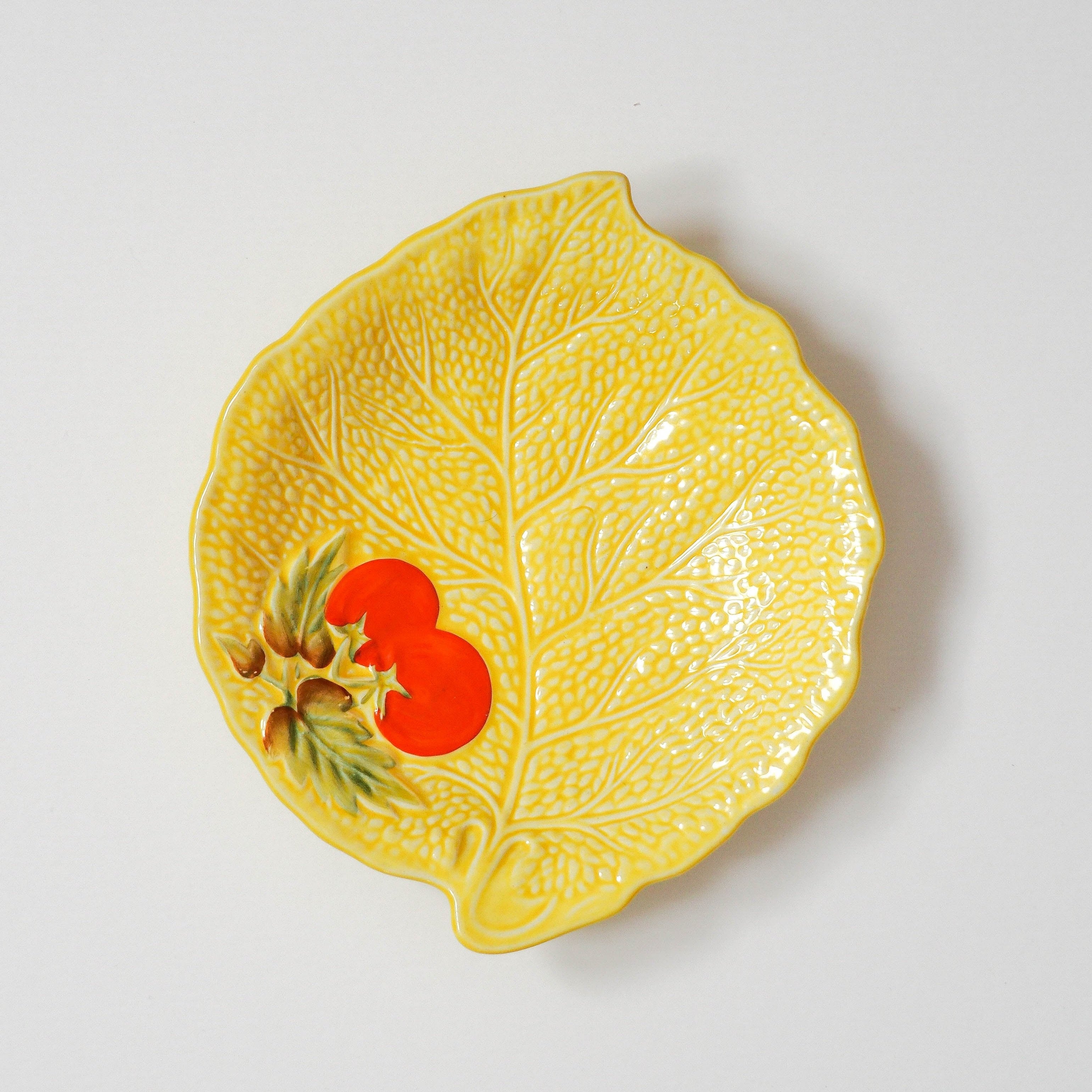 Crown Devon Ware Yellow Tomato Plate