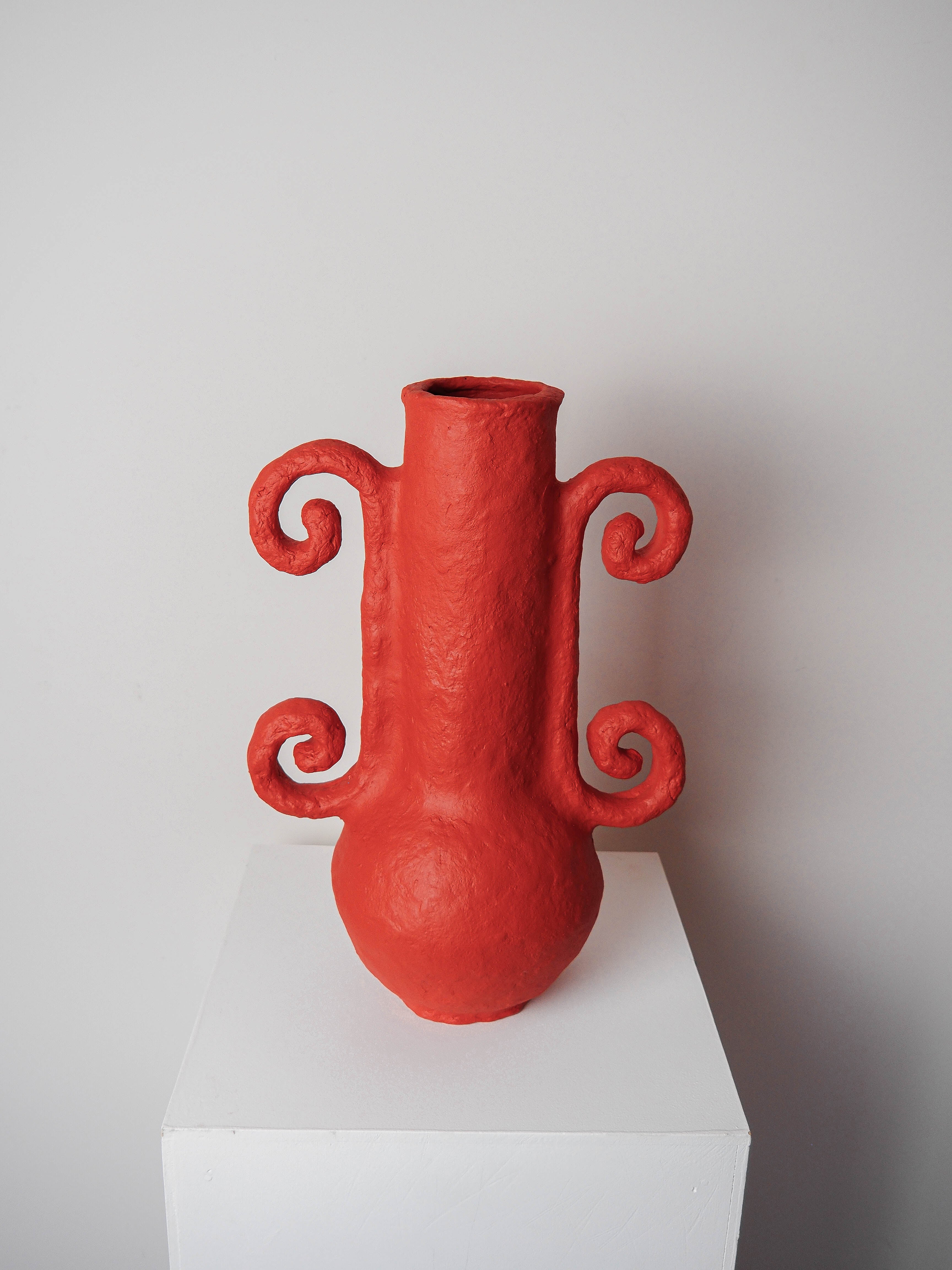 Scroll in Terracotta