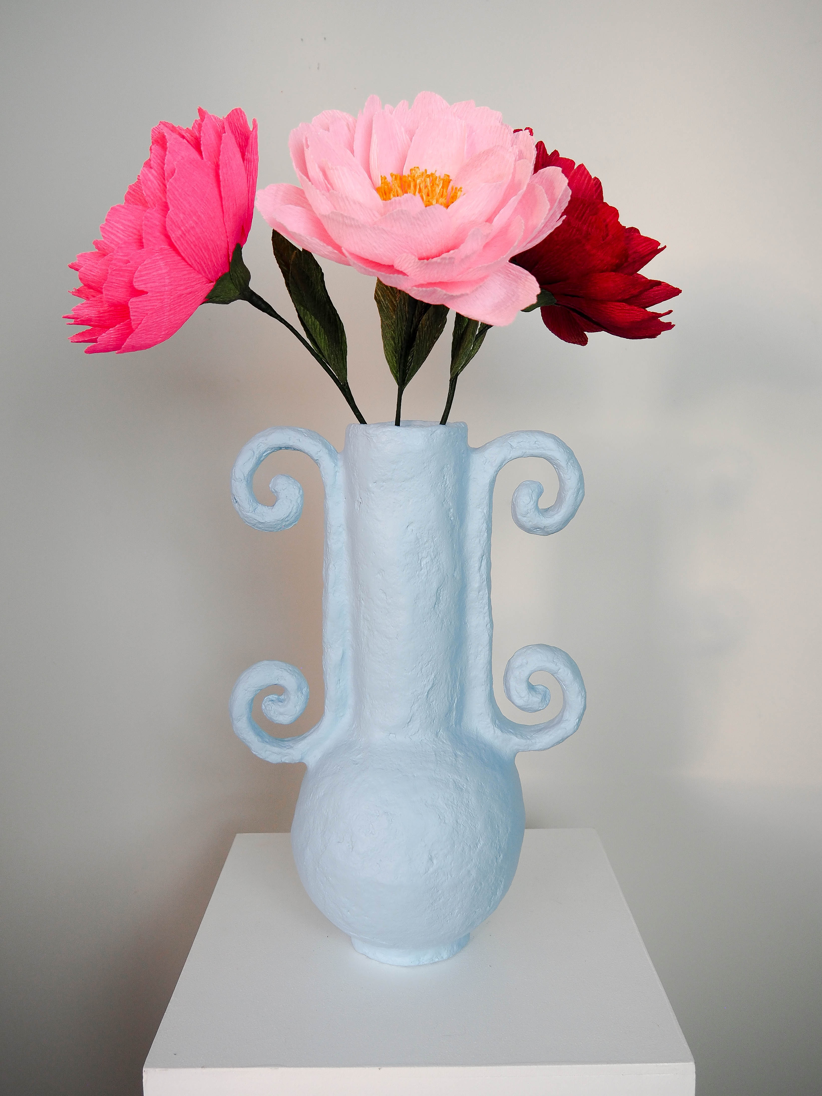 Scroll in Arctic Blue