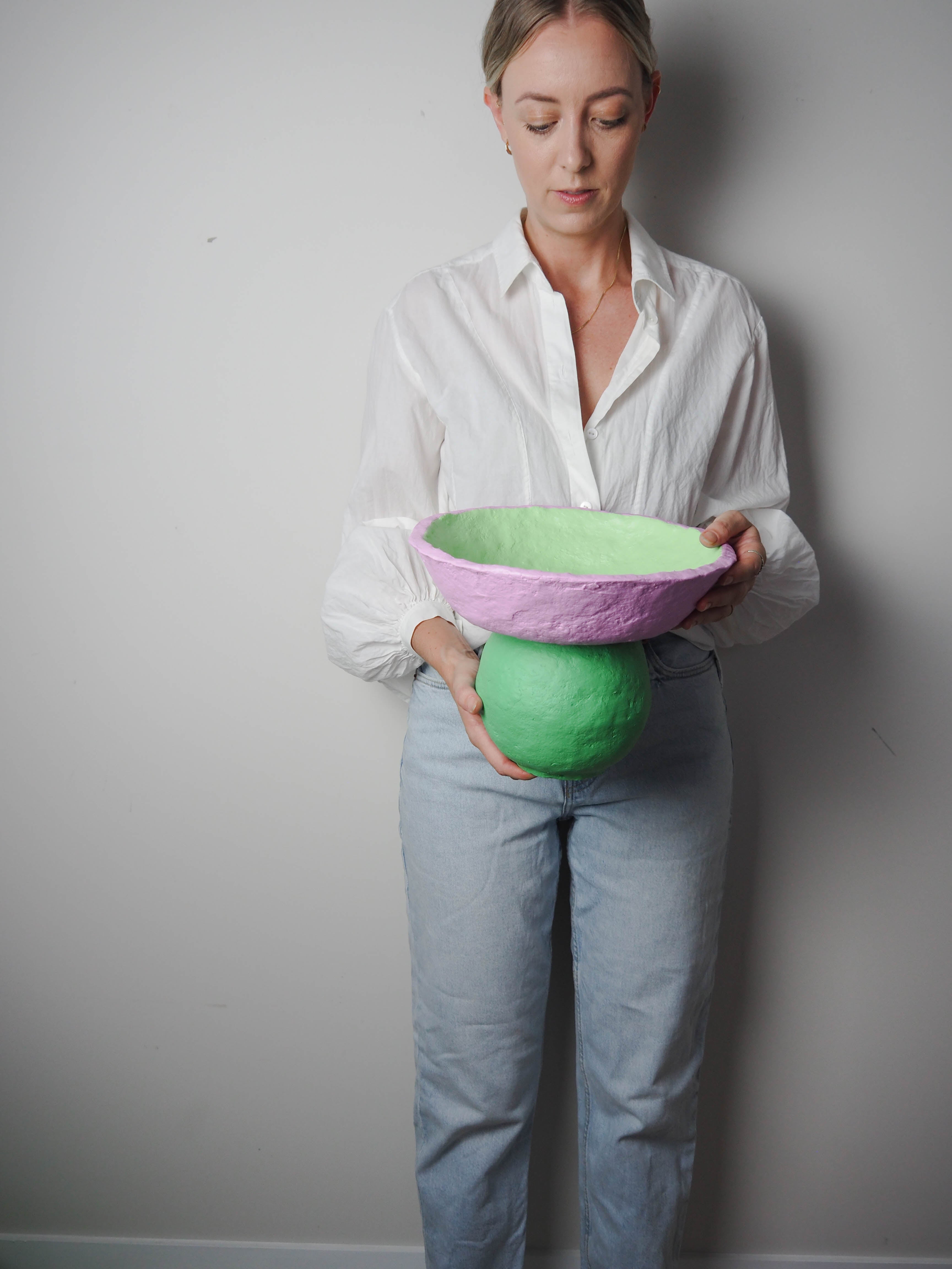 Bowling in Retro Colourblock