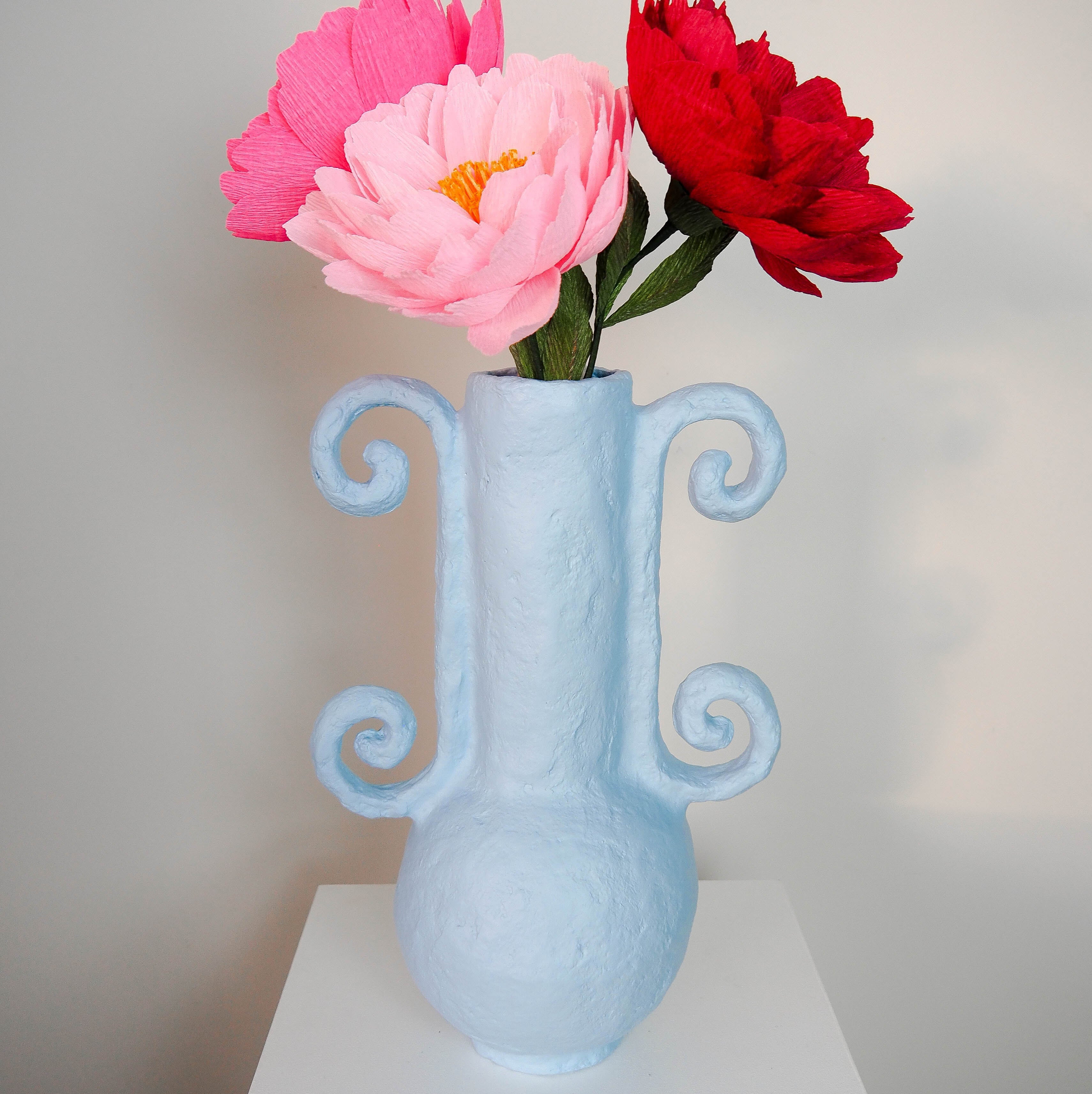 Scroll in Arctic Blue