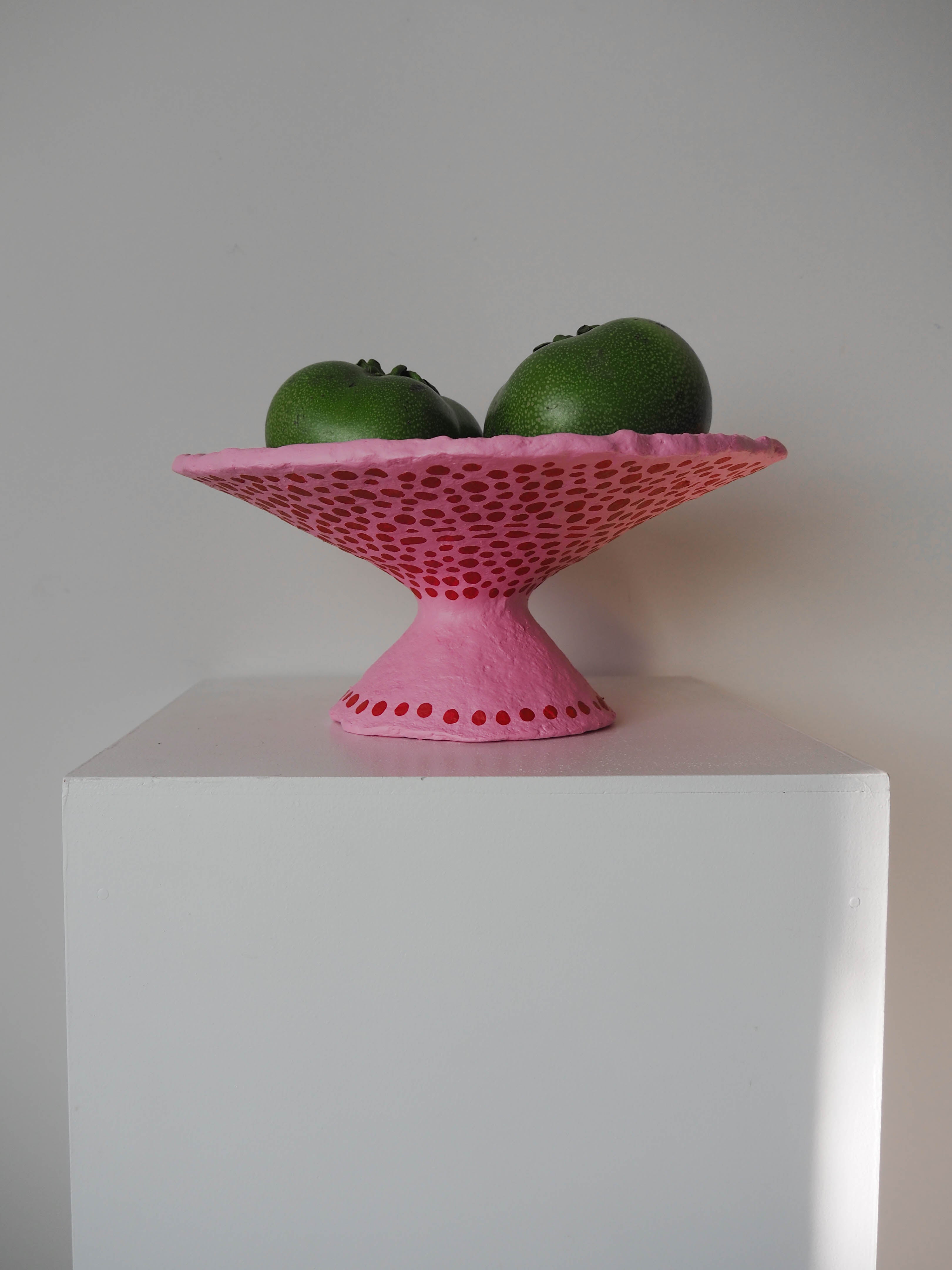 Pedestal in Pink Cheetah