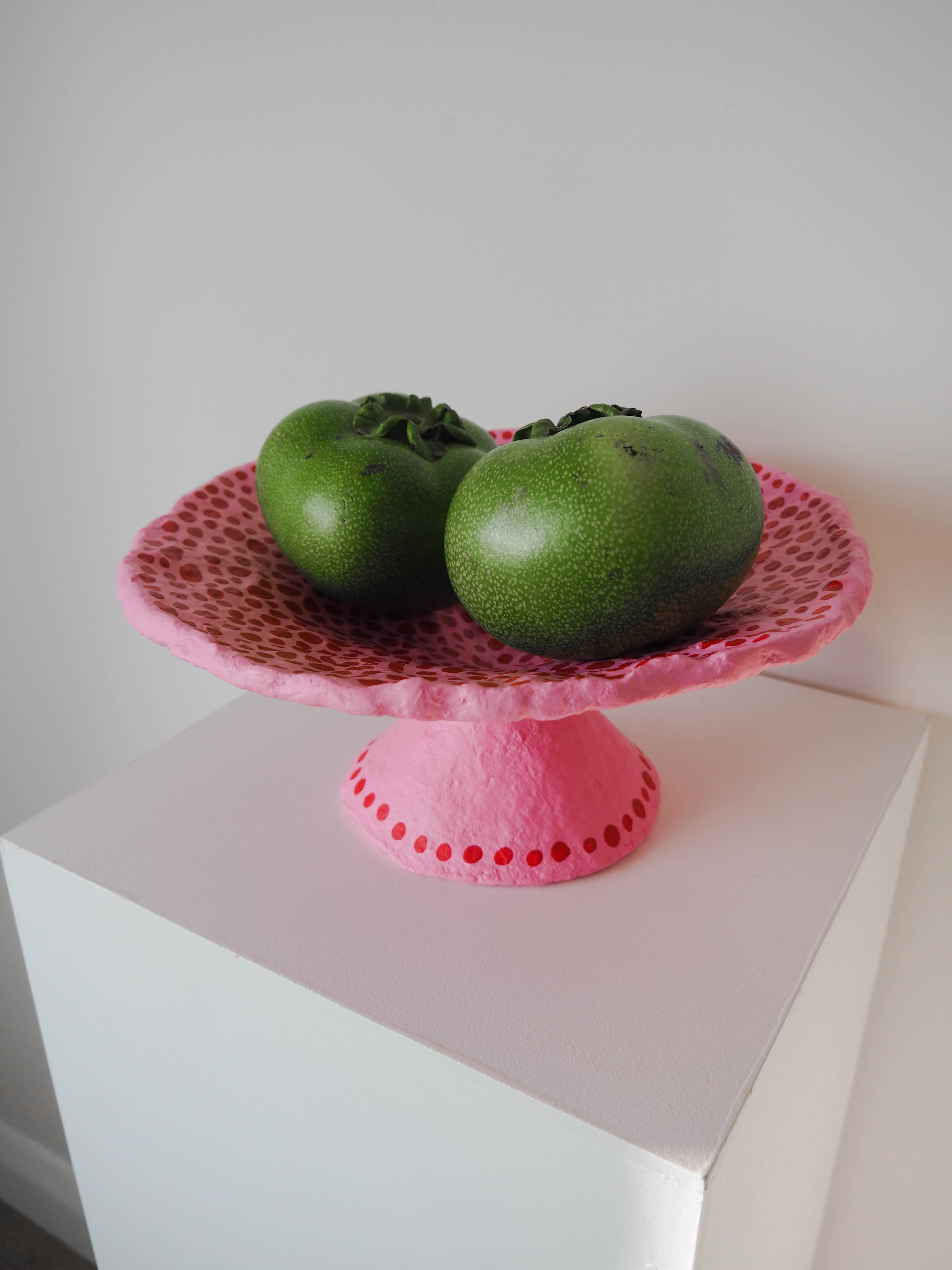 Pedestal in Pink Cheetah