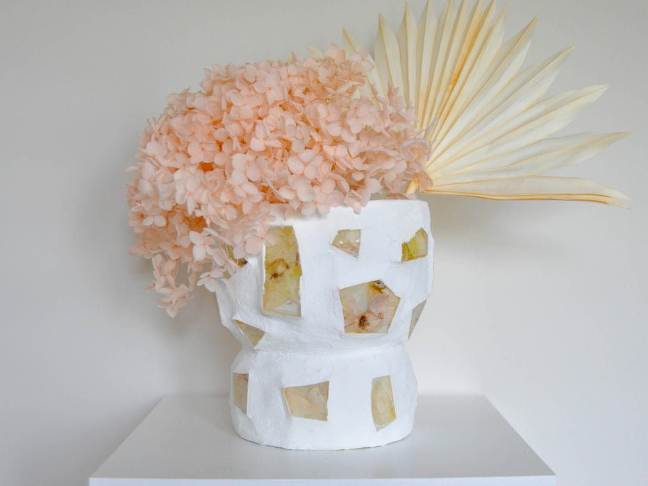 Ceramic Vase - Preserved Flowers