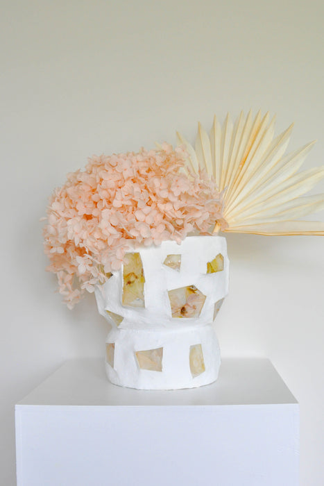 Handmade Vase - Preserved Flower Arrangement
