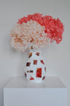 Repurposed Artists Palette - Contemporary Vase
