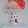 Unique Mosaic Aritsts Palette Vase