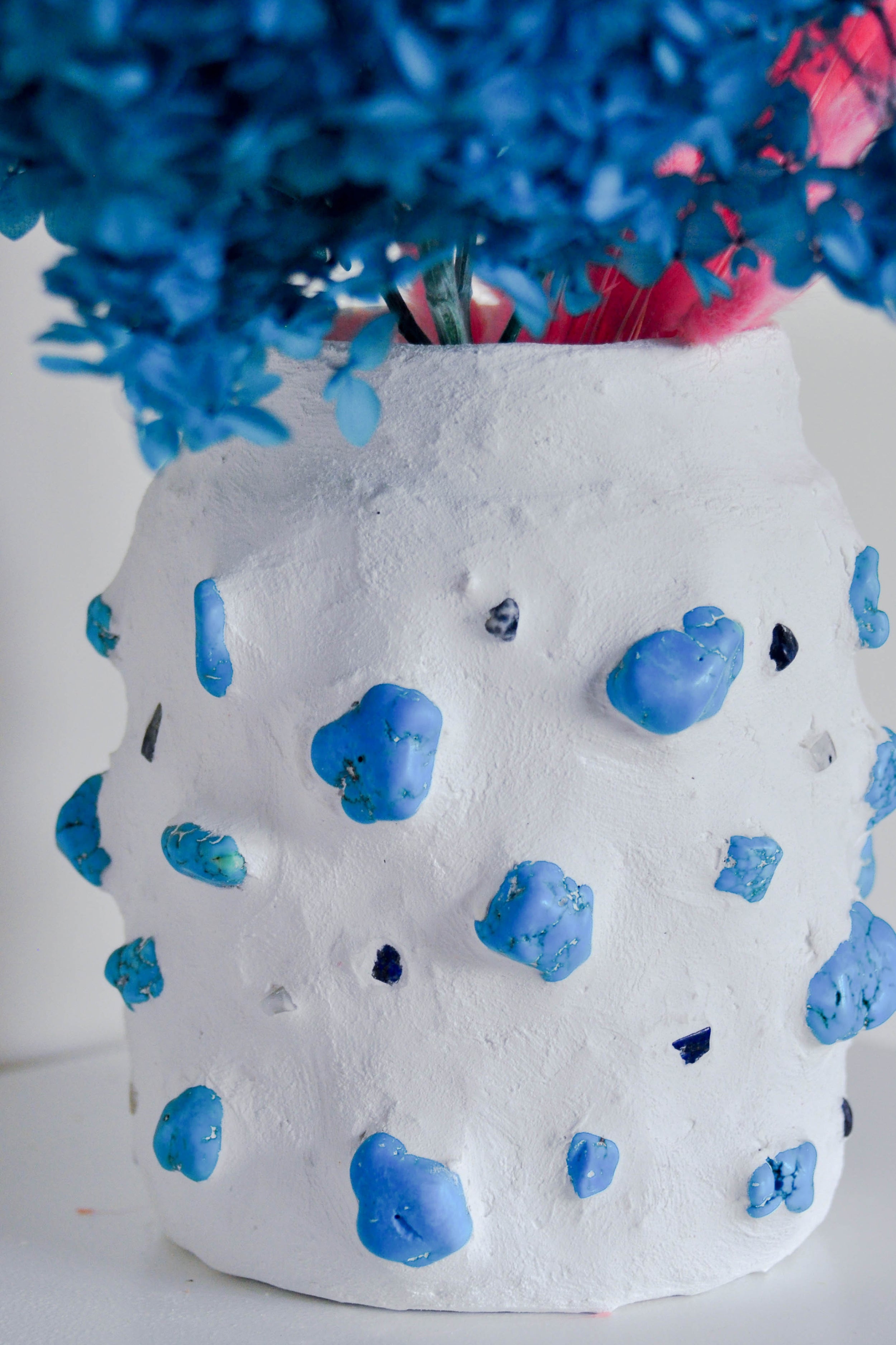 Blue Stones Vase