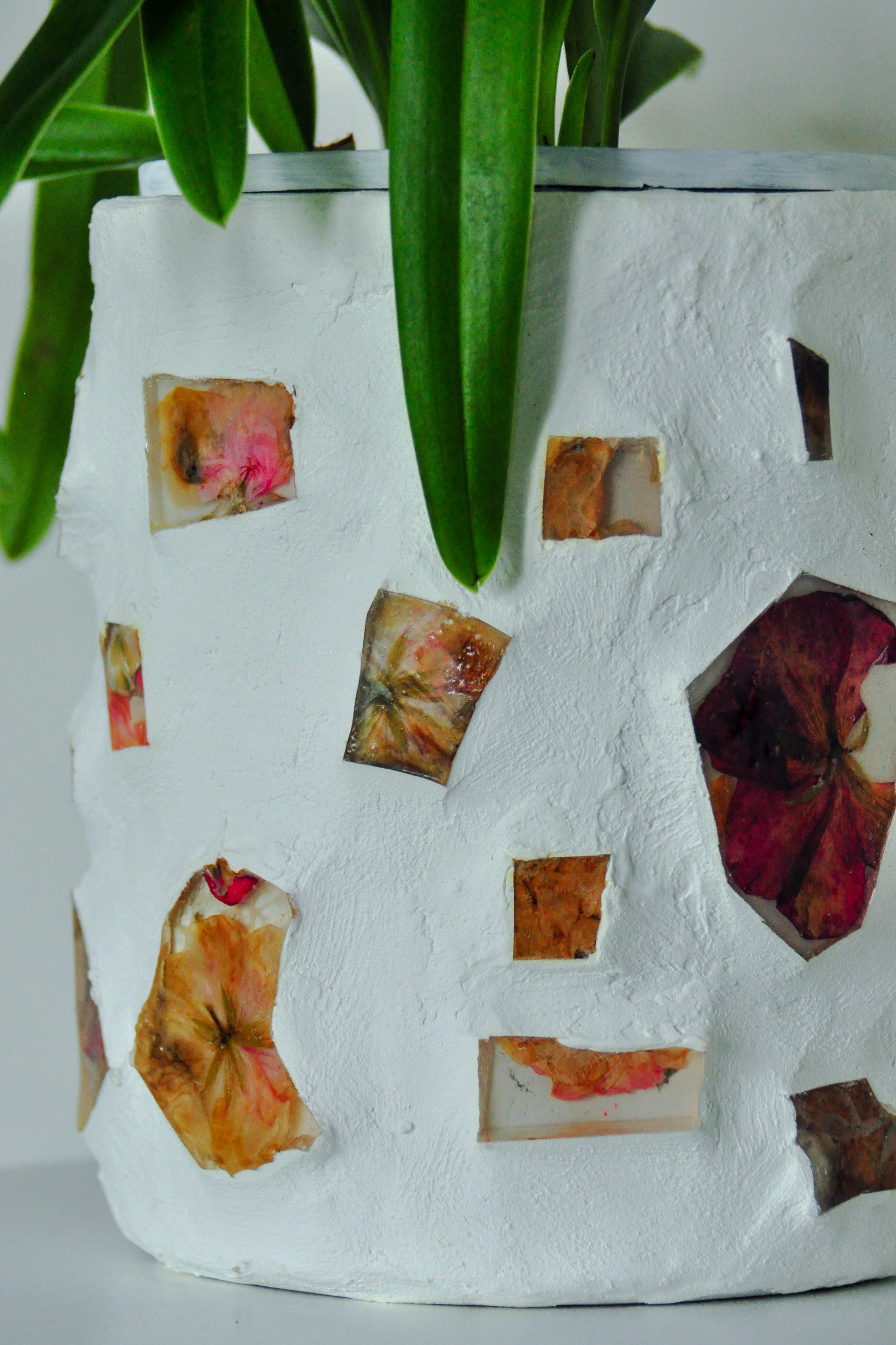 Preserved Flowers - Handmade Ceramic Planter