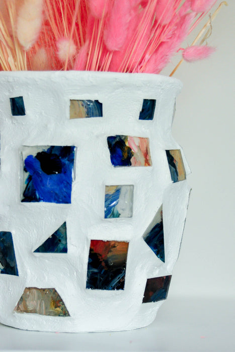 Handmade Mosaic Tiles - Contemporary White