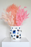 Repurposed Palettes Into Art - Mosaic Vase