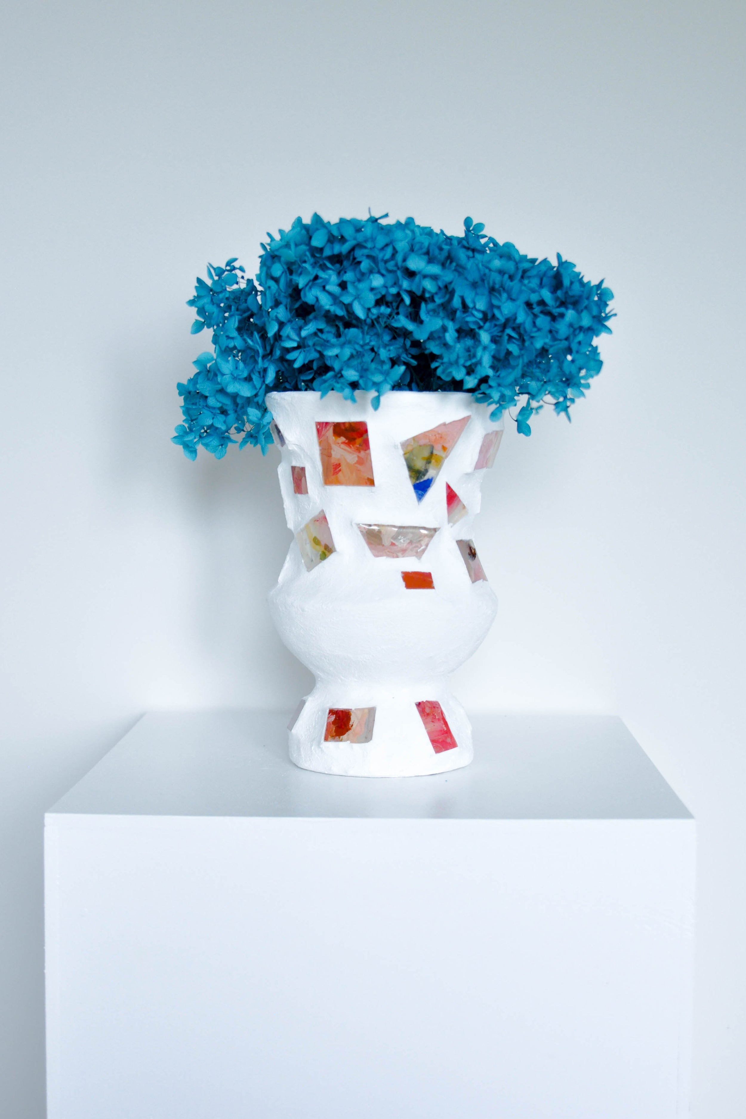 Ceramic & Handmaic Mosaic Vase - Eclette