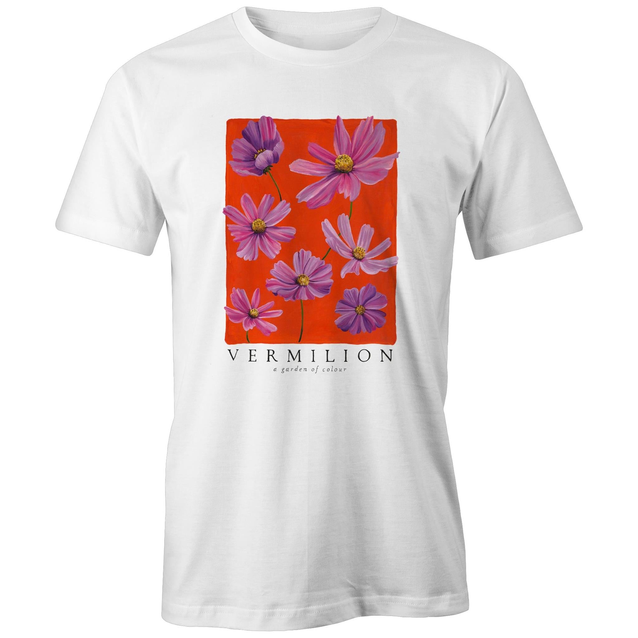 Oversize/Unisex Tee in Vermilion