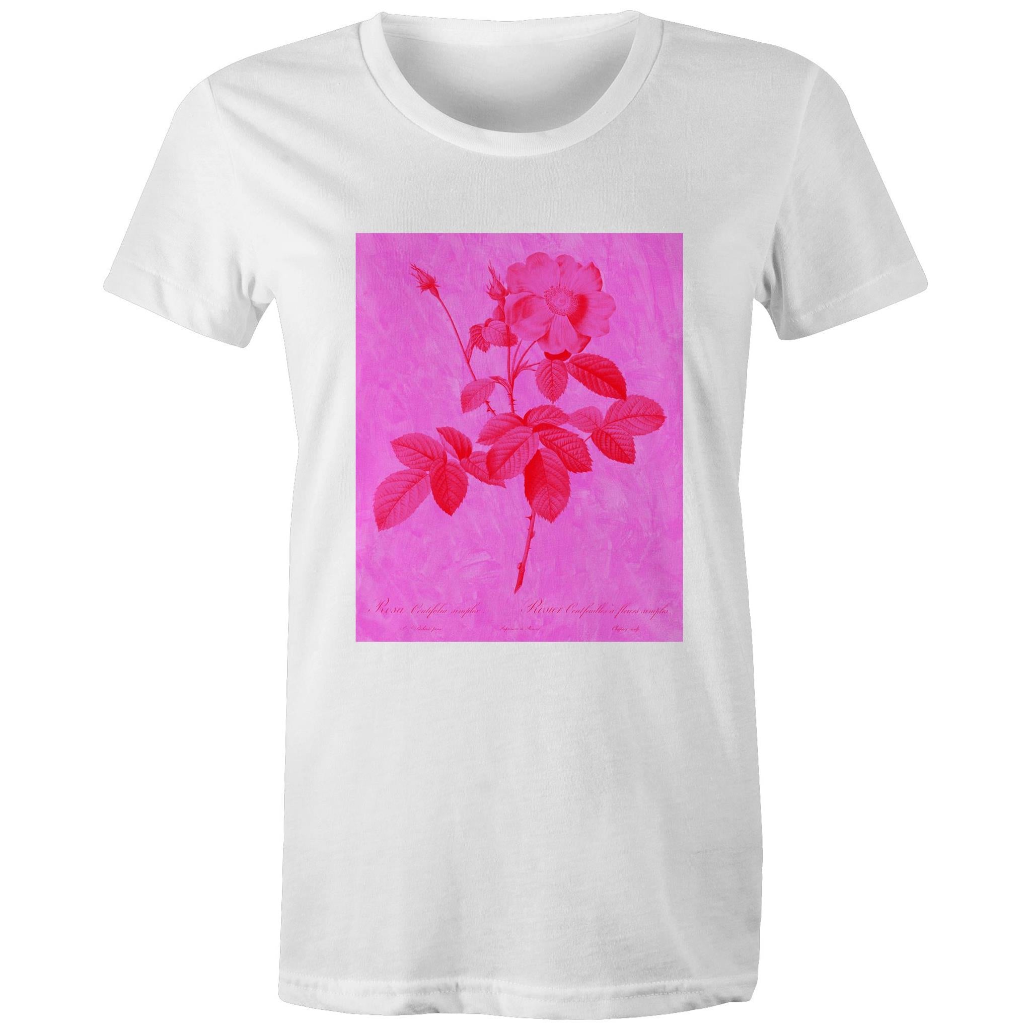 Regular Tee in Rosa Magenta
