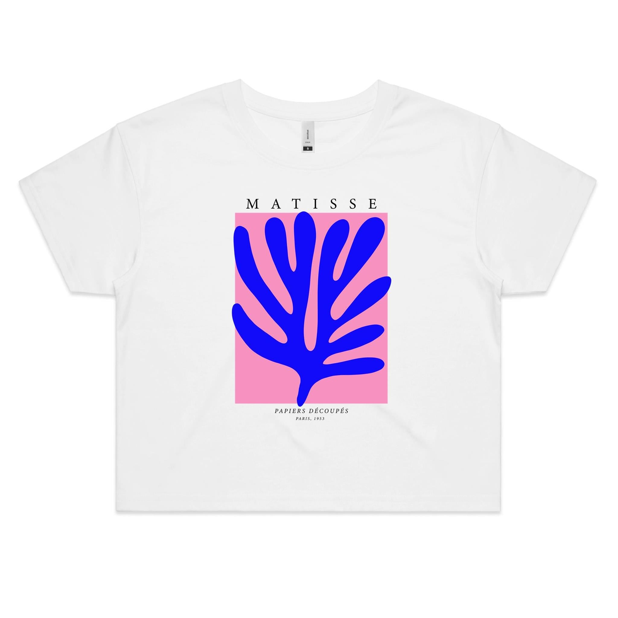 Crop Tee in Matisse Poster