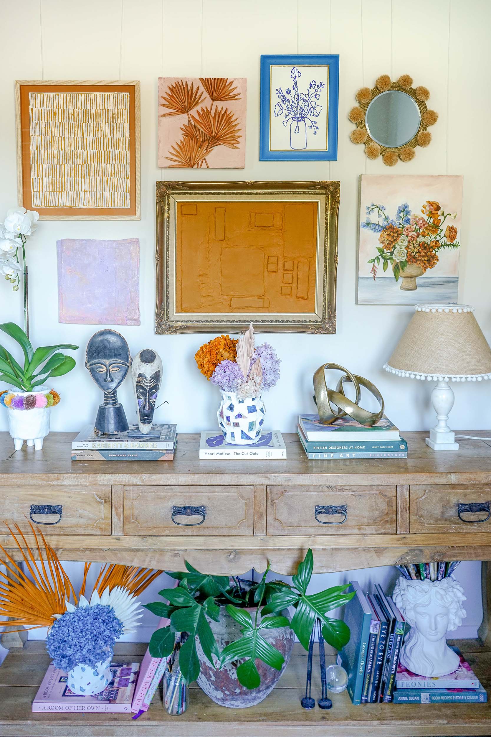 Sienna Terre Gallery Wall - Earth Toned Original Artwork