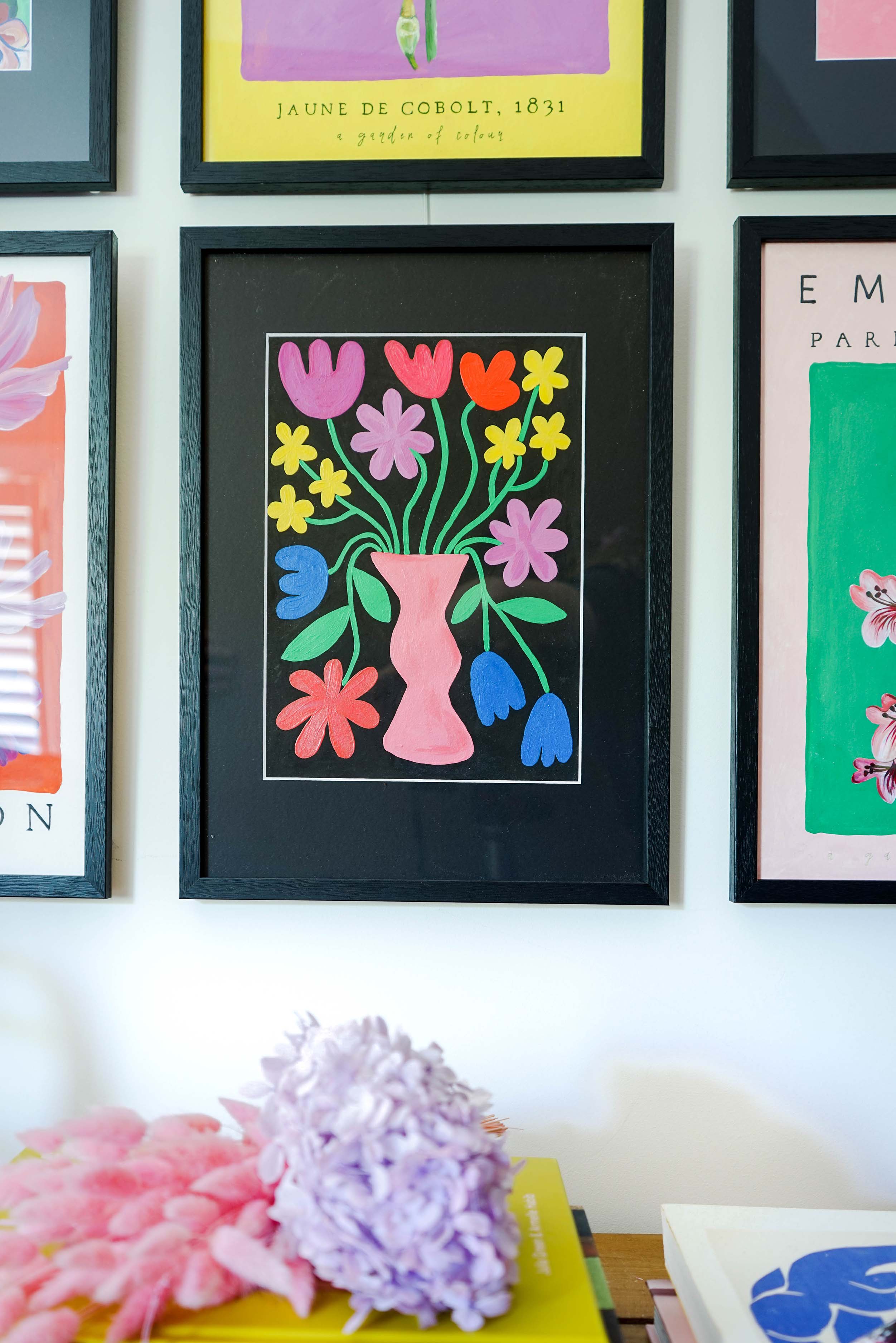 Colour Bloom Gallery Wall