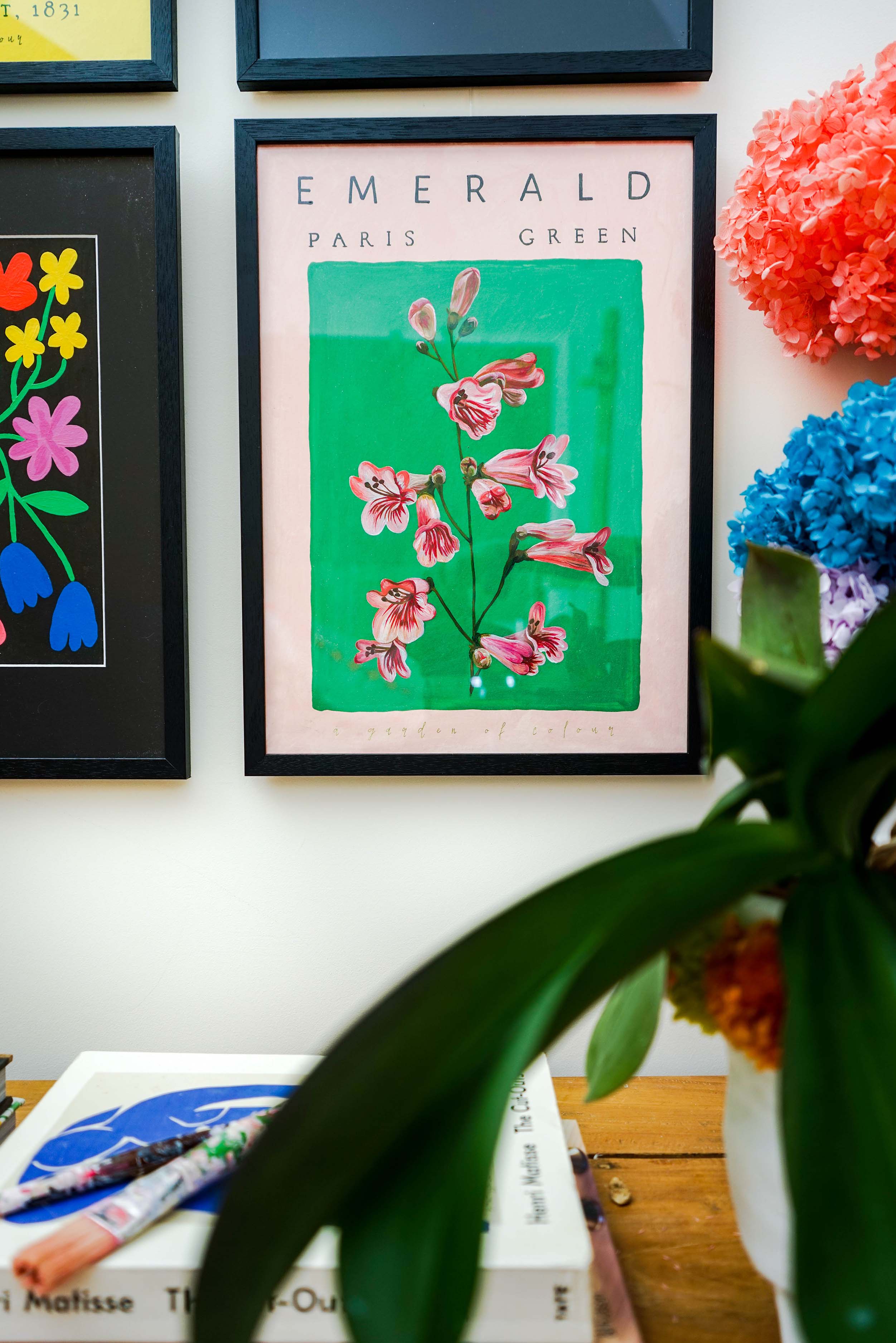 Colour Bloom Gallery Wall