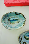 Greenlip Abalone Shell with Beach Scene Painting