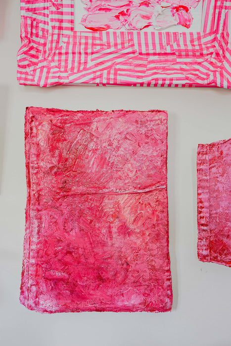 Pink Bits Gallery Wall
