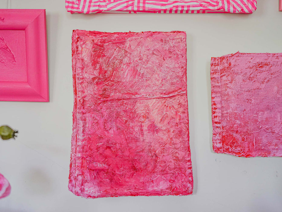 Pink Bits Gallery Wall