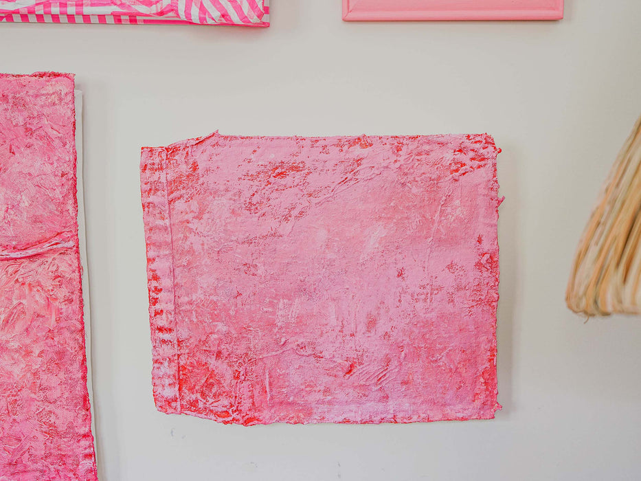 Pink Bits Gallery Wall