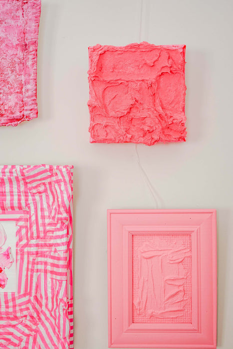 Pink Bits Gallery Wall
