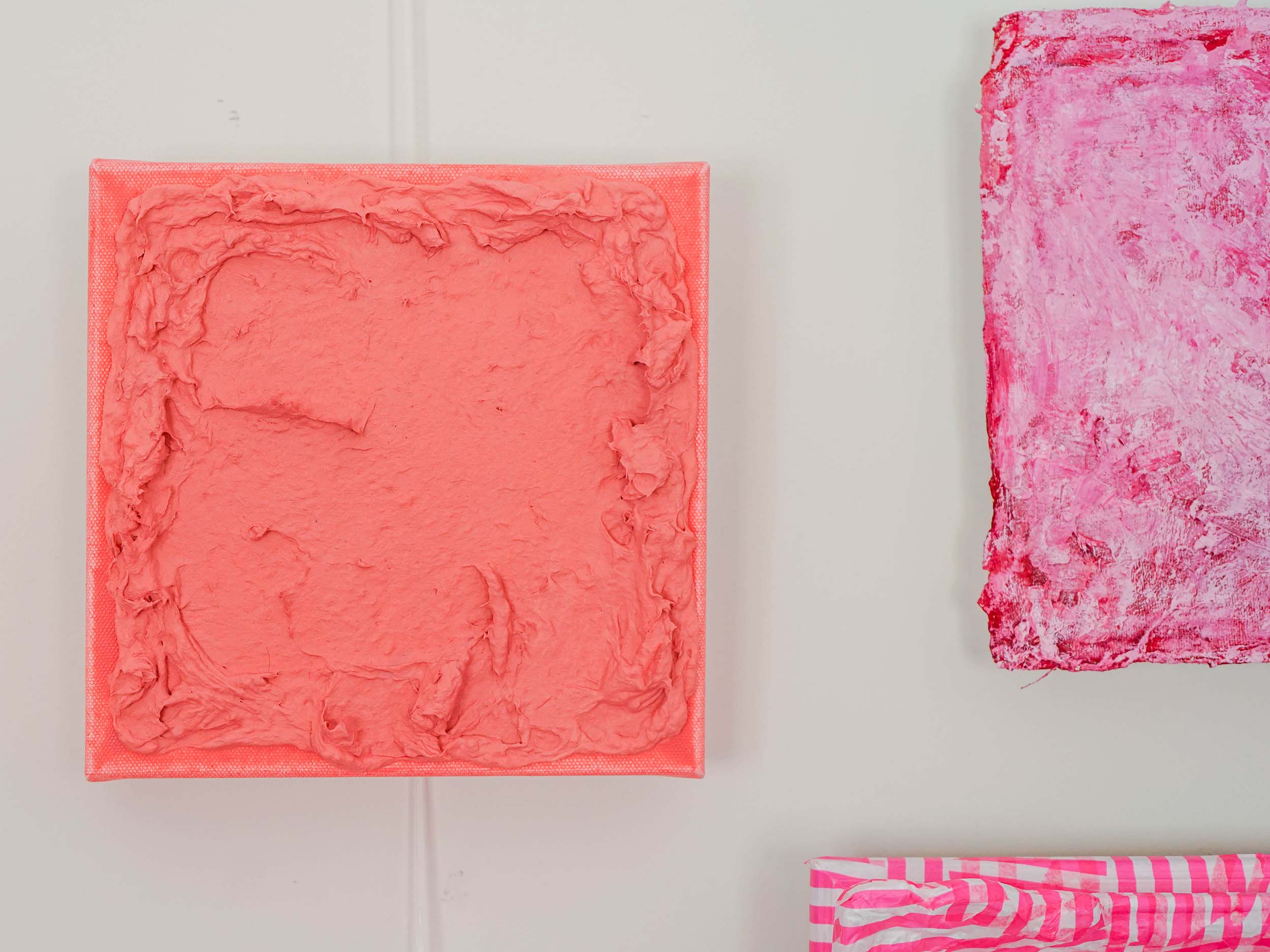 Pink Bits Gallery Wall