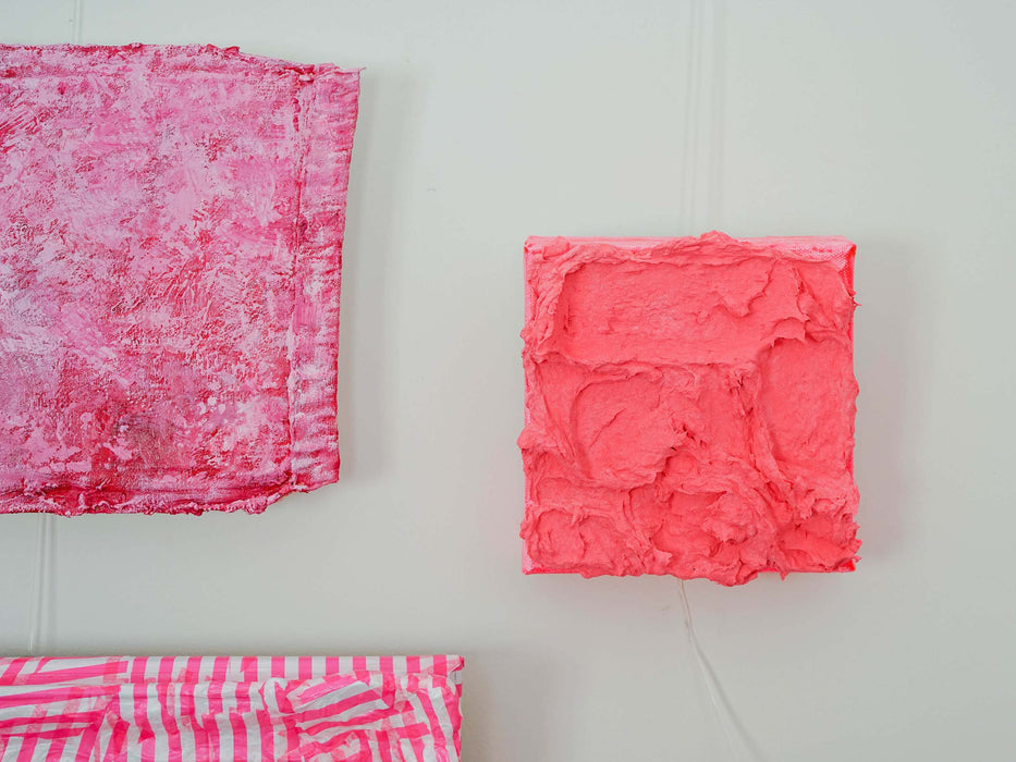 Pink Bits Gallery Wall