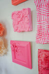 Textured 3D Art - Neon Pink