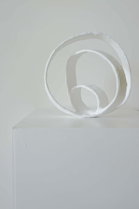 Plaster White Knot