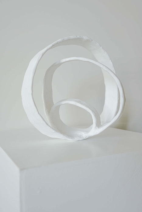 Plaster White Knot