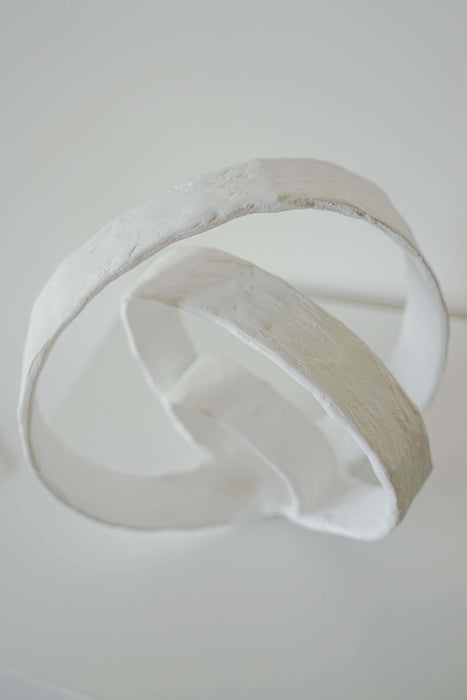 Plaster White Knot