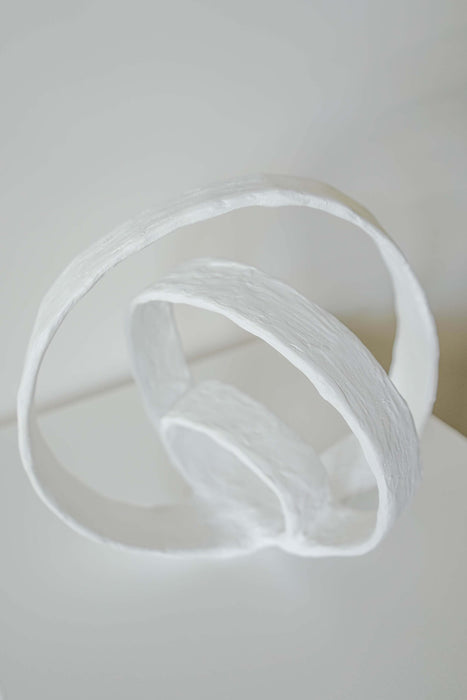 Plaster White Knot