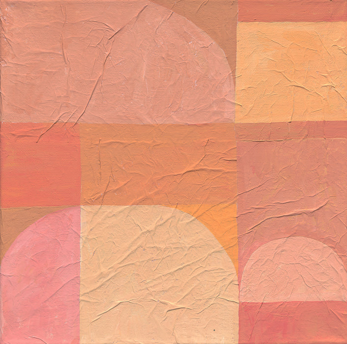 Nude - Peach - Pink - Abstract Art