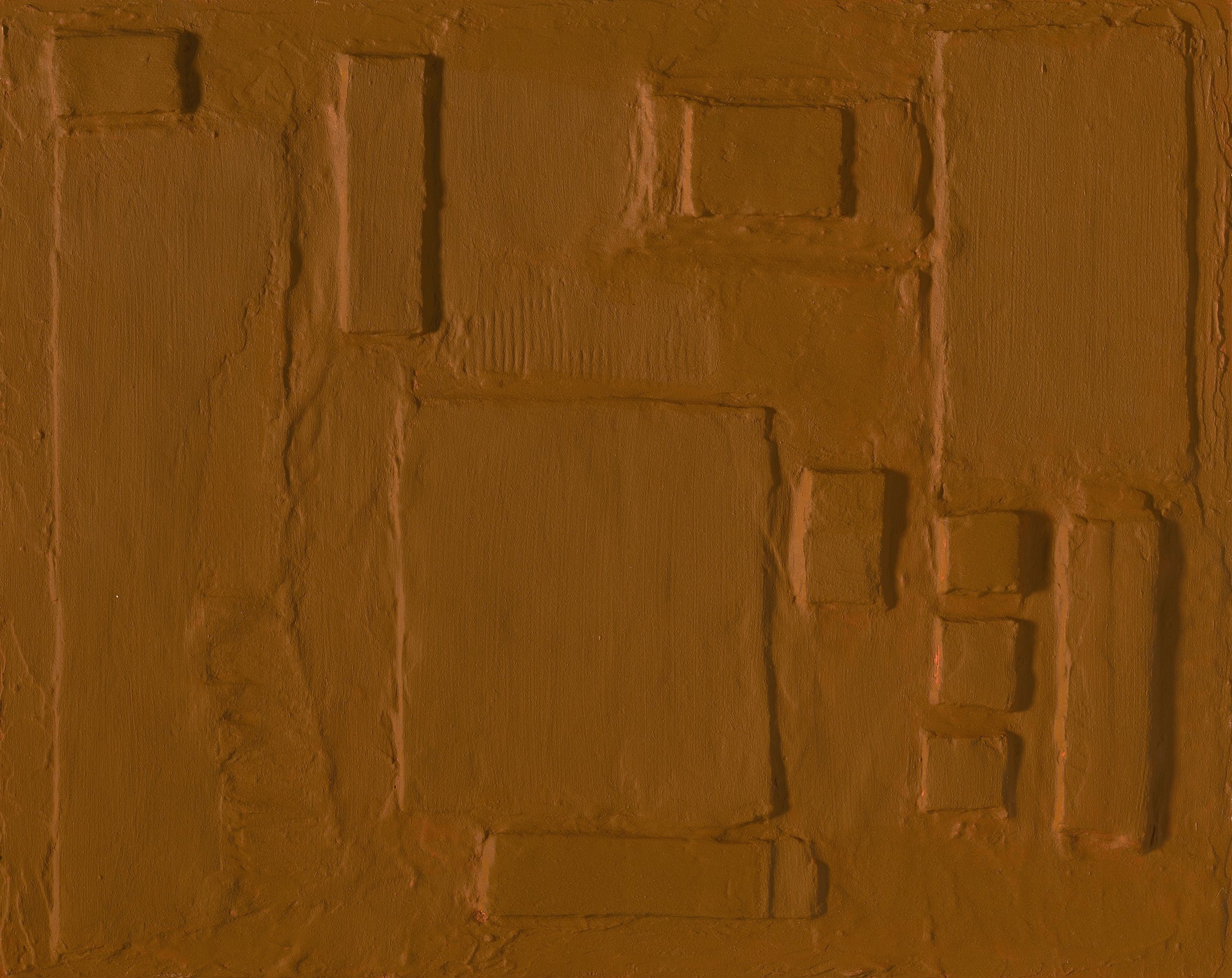 Sienna Terre Gallery Wall - Sculptural Abstract Original Art