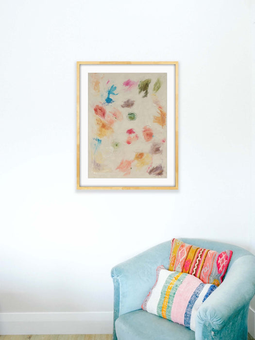 Abstract Palette Limited Edition Print - Hemp