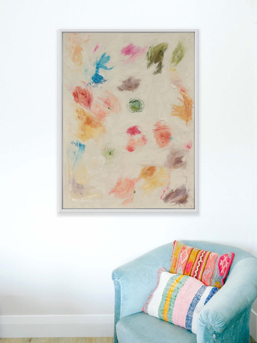 Abstract Palette Limited Edition Print - Canvas Large